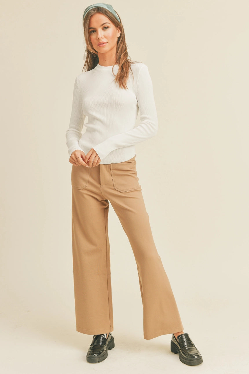 Luxe Ribbed Top