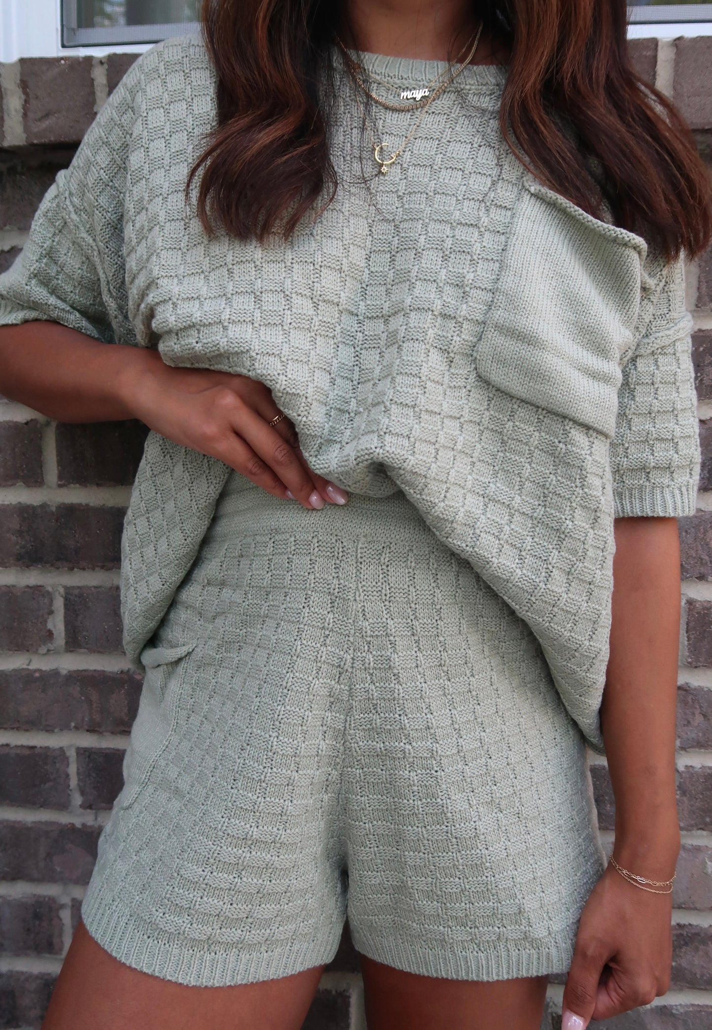 Sage Knit Set