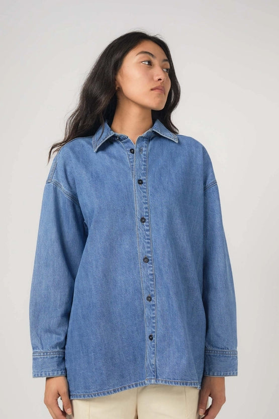 Classic Denim Button Up
