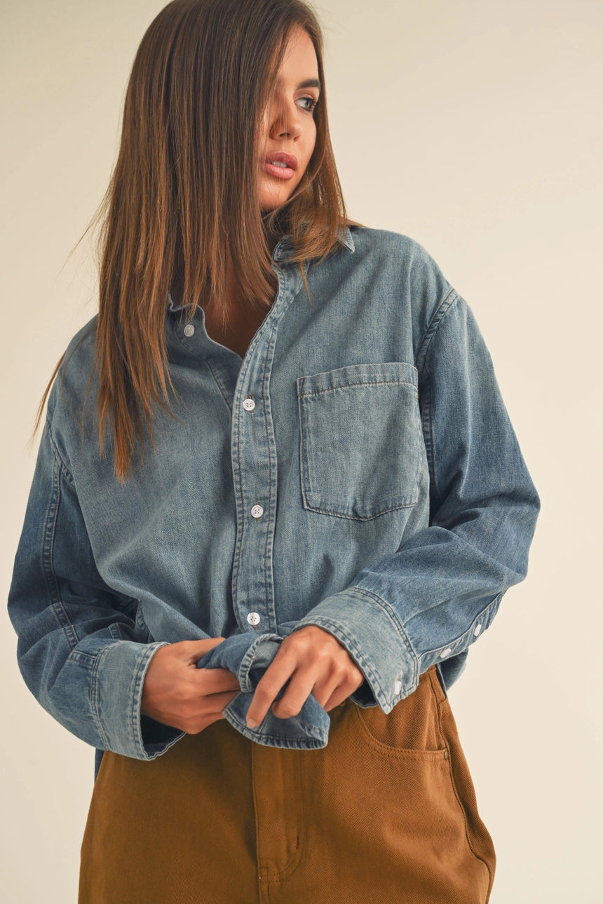 Chambray Button Down
