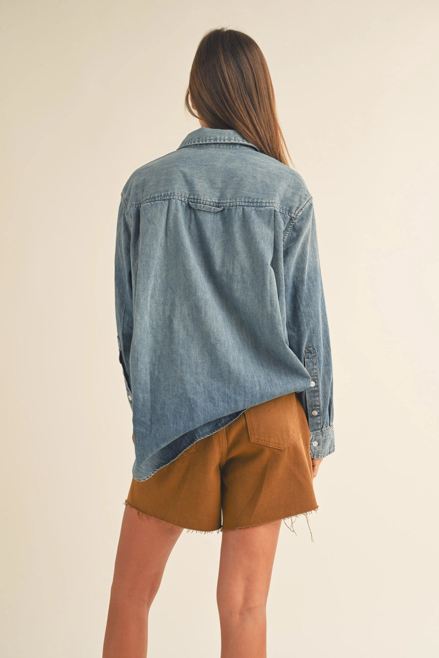 Chambray Button Down