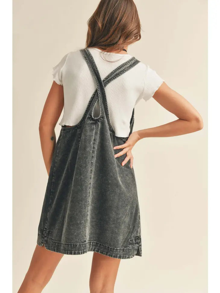 Button-Down Mini Dress