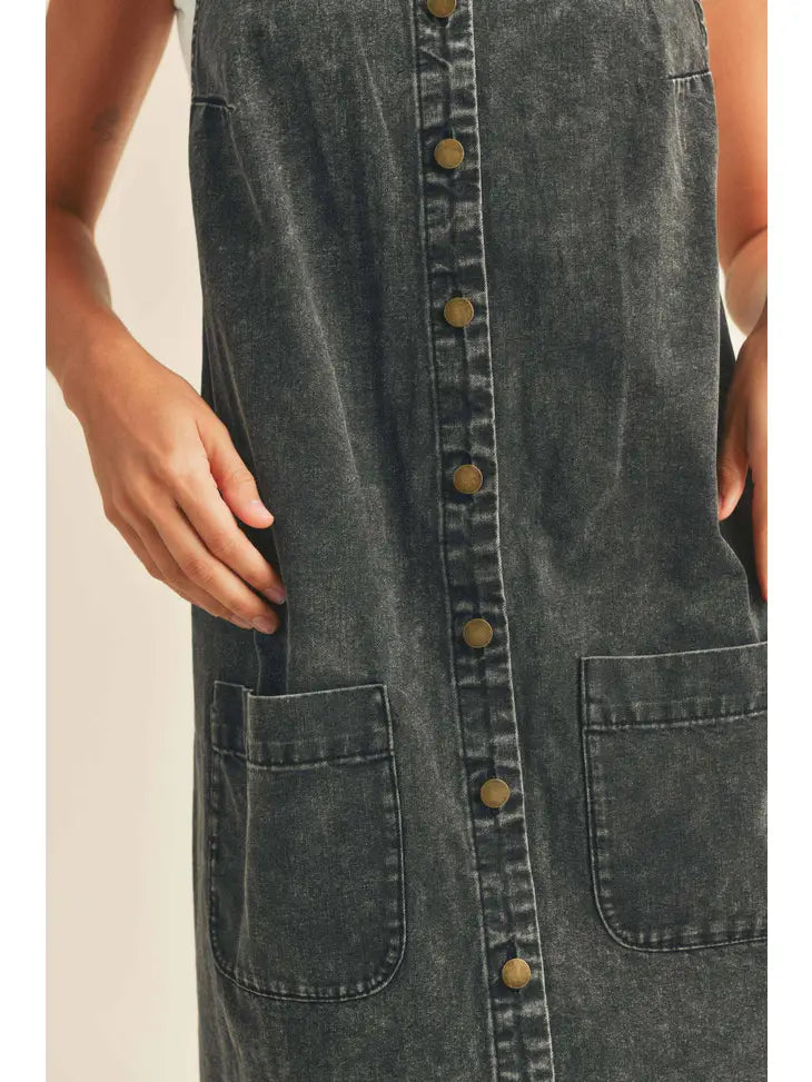 Button-Down Mini Dress