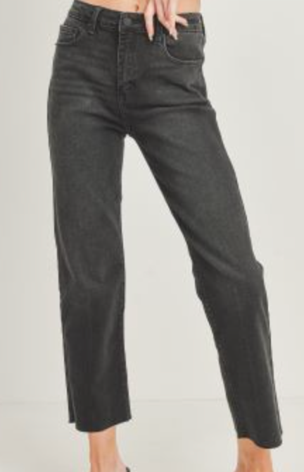 Night Out Black Washed Denim-FINAL SALE