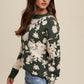 Fawn Floral Sweater